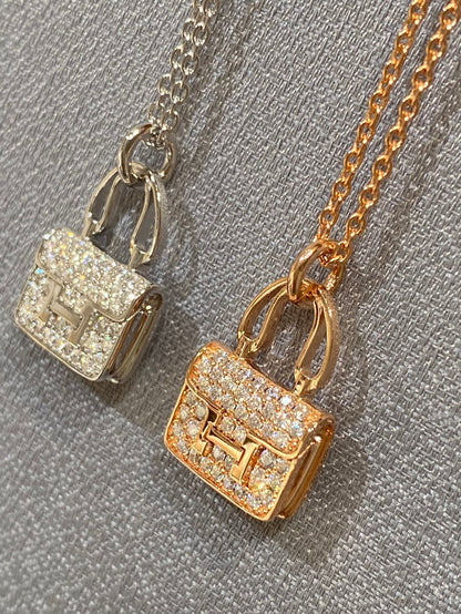 [：Polaidi Jewelry]コンスタンス ペンダント ダイヤモンドネックレス