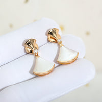 [Perlaura Jewelry ]DREAM MOP PINK GOLD EARRINGS