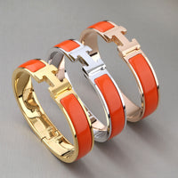 [Perlaura Schmuck]H ORANGE ARMBAND 