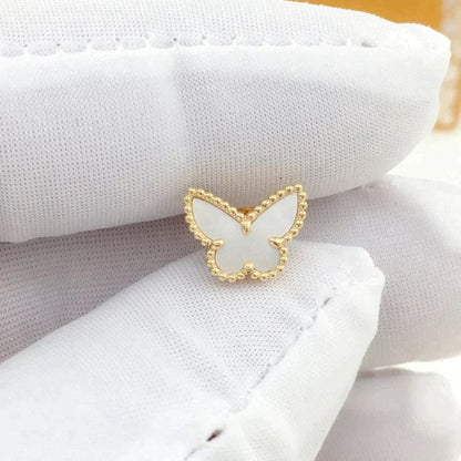 [：Polaidi Jewelry]スイートバタフライ MOPイヤースタッズ