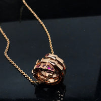 [Perlaura Jewelry ]SERPENTI PEDANT NECKLACE