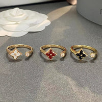 [Perlaura Jewelry ]STAR 1 DIAMOND OPEN RING