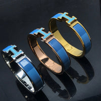 [Perlaura Jewelry ]H BRACELET BLUE RAINBOW CERAMIC