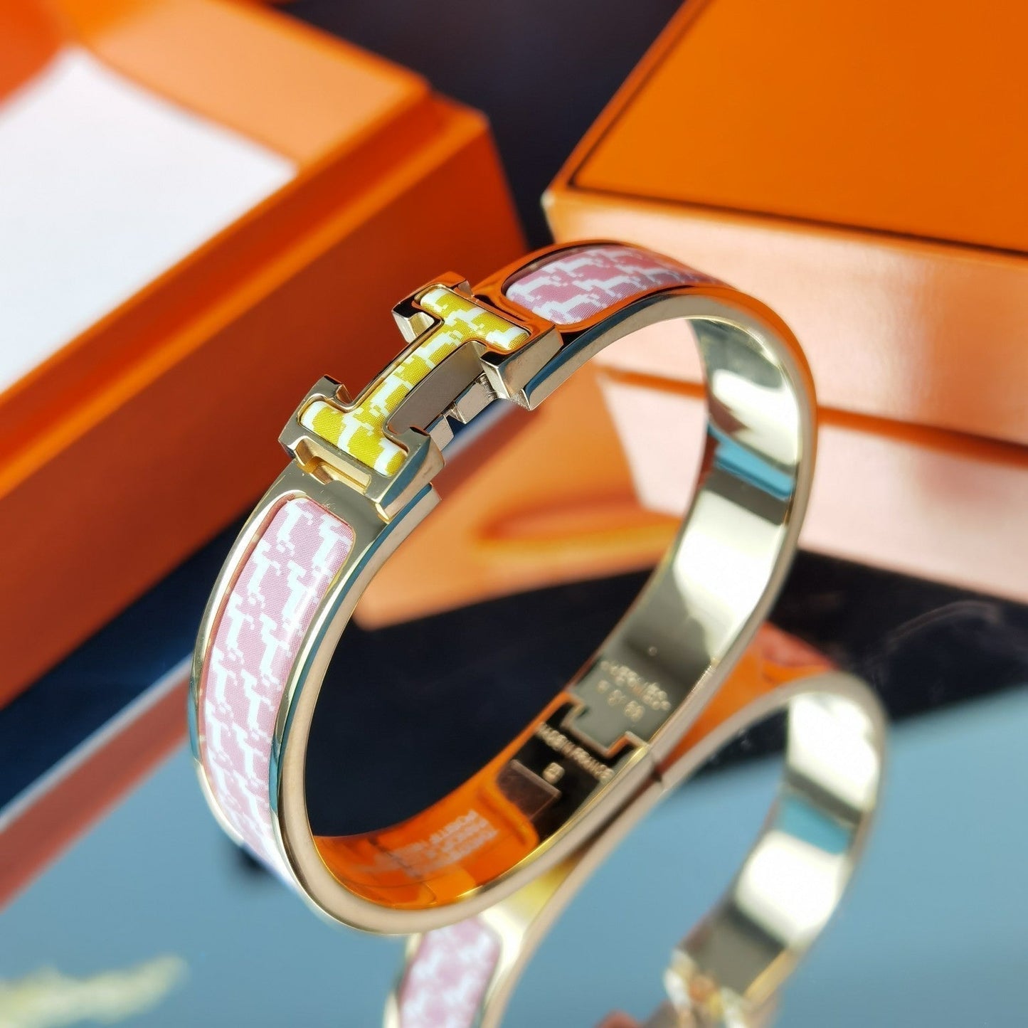 [Polaidi Jewelry]H HORSE BRACELET 12MM