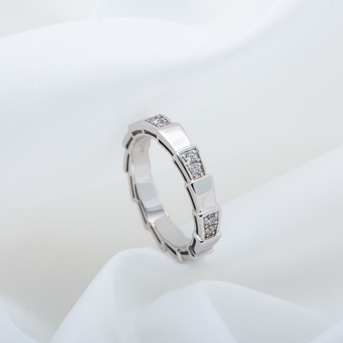 [：Polaidi]SERPENTI RING SILVER  3MM