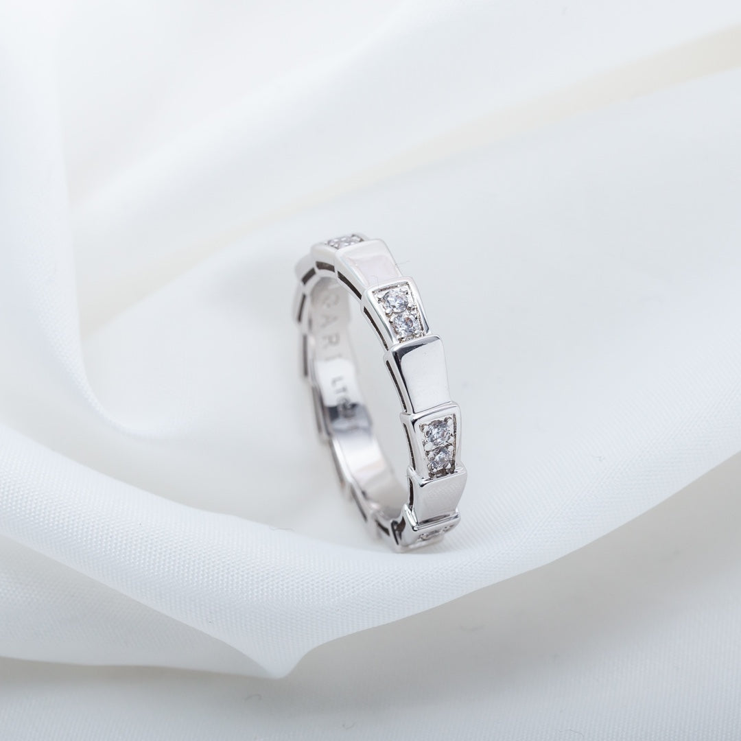 [：Polaidi]SERPENTI RING SILVER  3MM