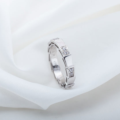 [：Polaidi]SERPENTI RING SILVER  3MM
