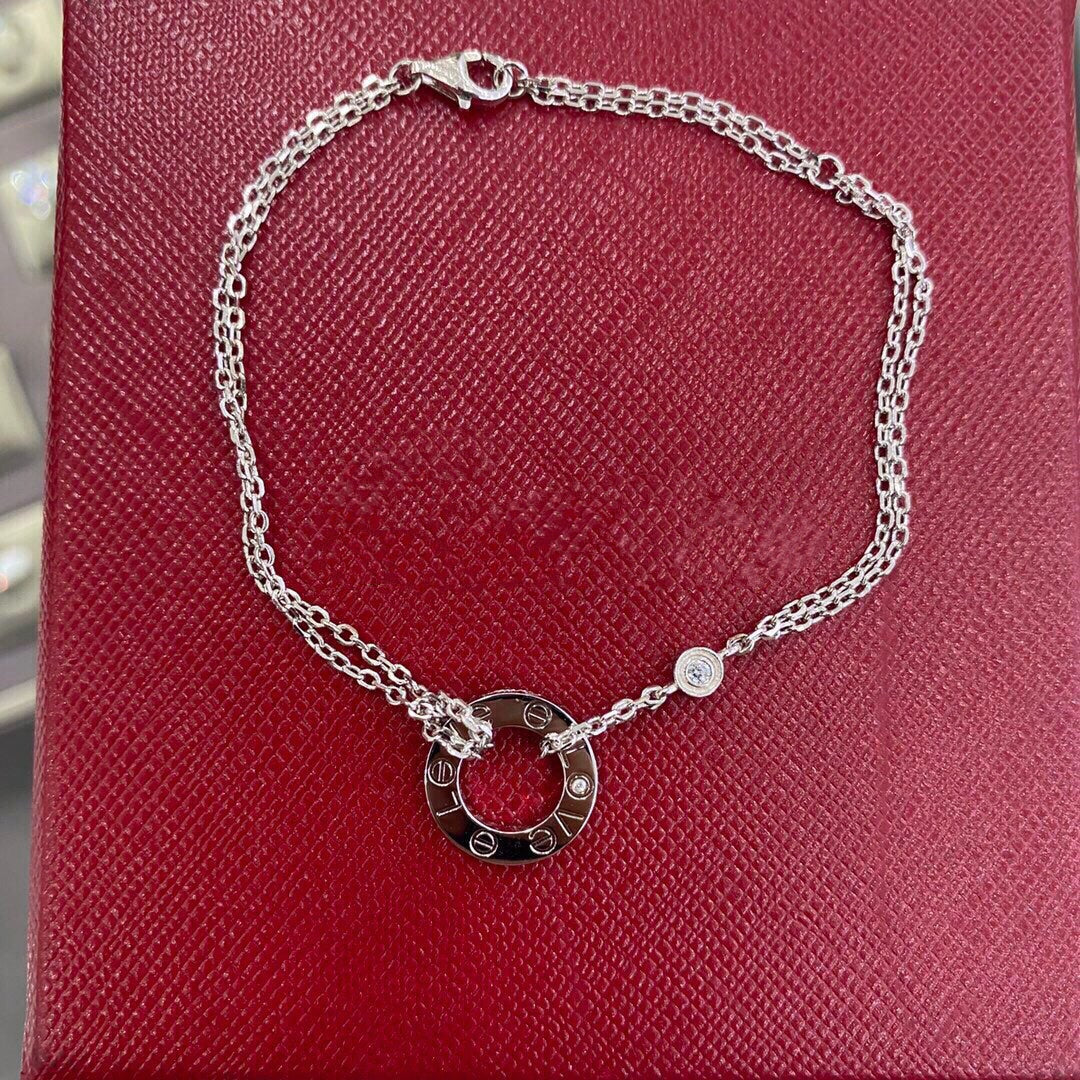 [：Polaidi Jewelry]LOVE BRACELET 2 DIAMOND