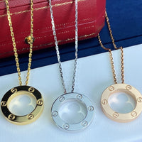 [Perlaura Jewelry ]LOVE NECKLACE 16MM