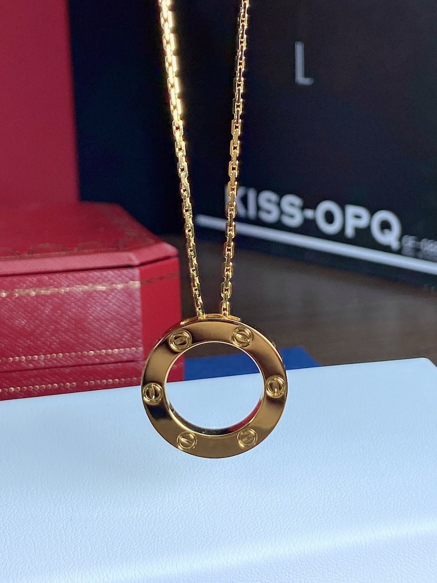[：Polaidi Jewelry]LOVE NECKLACE 16MM