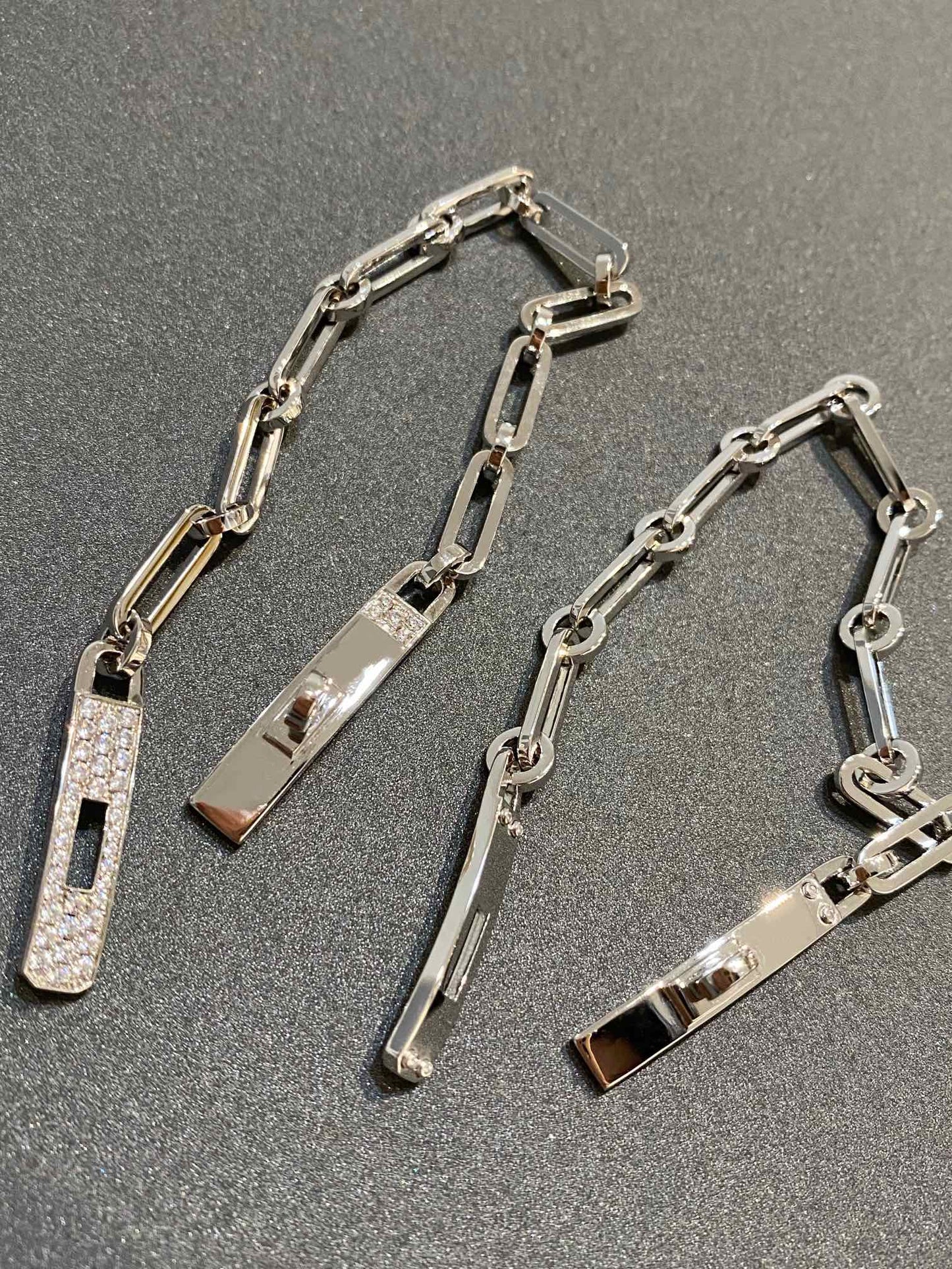 [：Polaidi Jewelry]CHAINE BRACELET SMALL MODEL DIAMOND