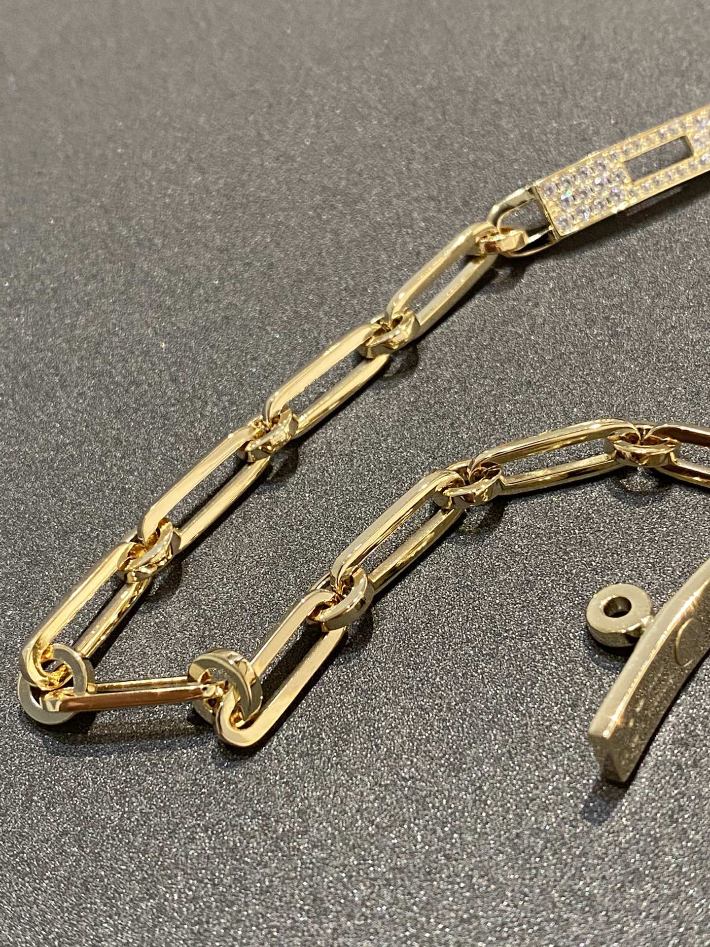 [：Polaidi Jewelry]CHAINE BRACELET SMALL MODEL DIAMOND