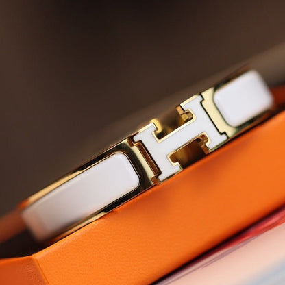 [Polaidi Jewelry]H BRACELET 12MM GOLD