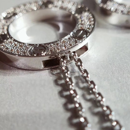 [：Polaidi Jewelry]LOVEネックレス アジャスタブルシルバー