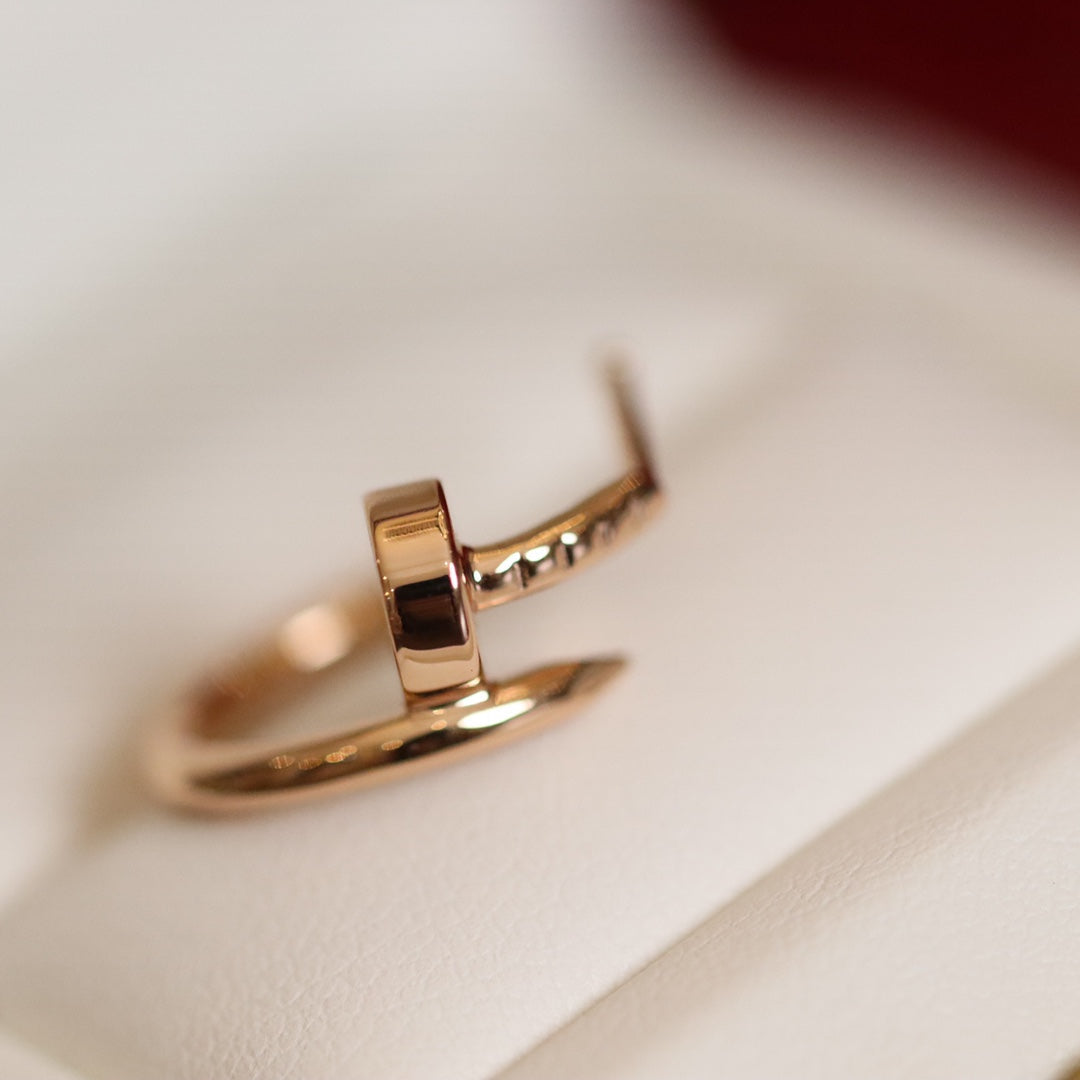 [：Polaidi Jewelry]ジュストピアス ピンクゴールド