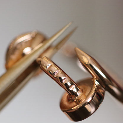 [Polaidi Jewelry]JUSTE EARRINGS PINK GOLD