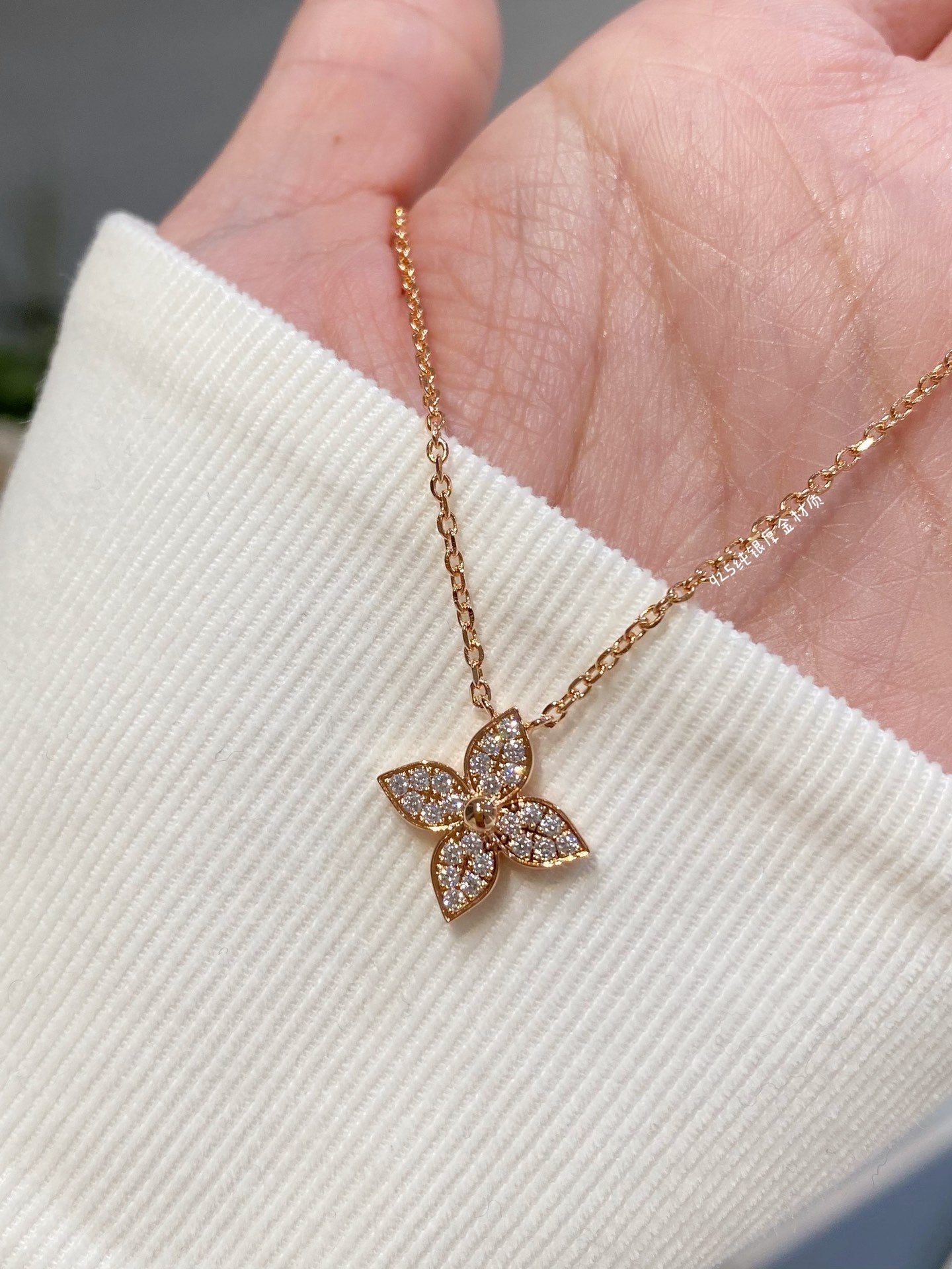 [：Polaidi Jewelry]スターダイヤモンドネックレス