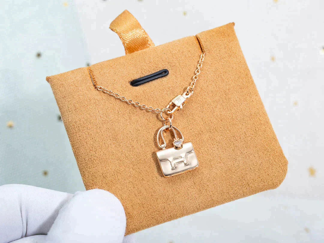 [：Polaidi Jewelry]アミュレット ペンダント ローズゴールド ネックレス