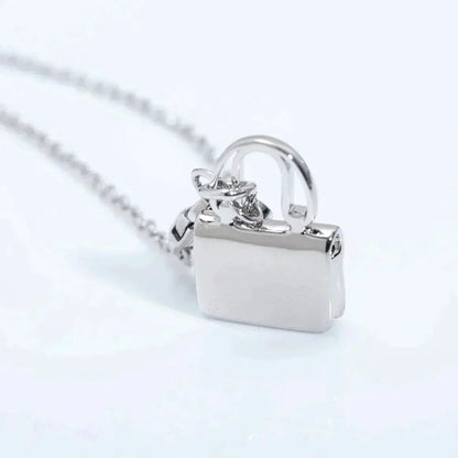 [Polaidi Jewelry]AMULETTE PEDANT SILVER NECKLACE