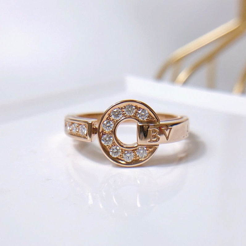 [Polaidi Jewelry]DREAM RING DIAMOND PINK GOLD