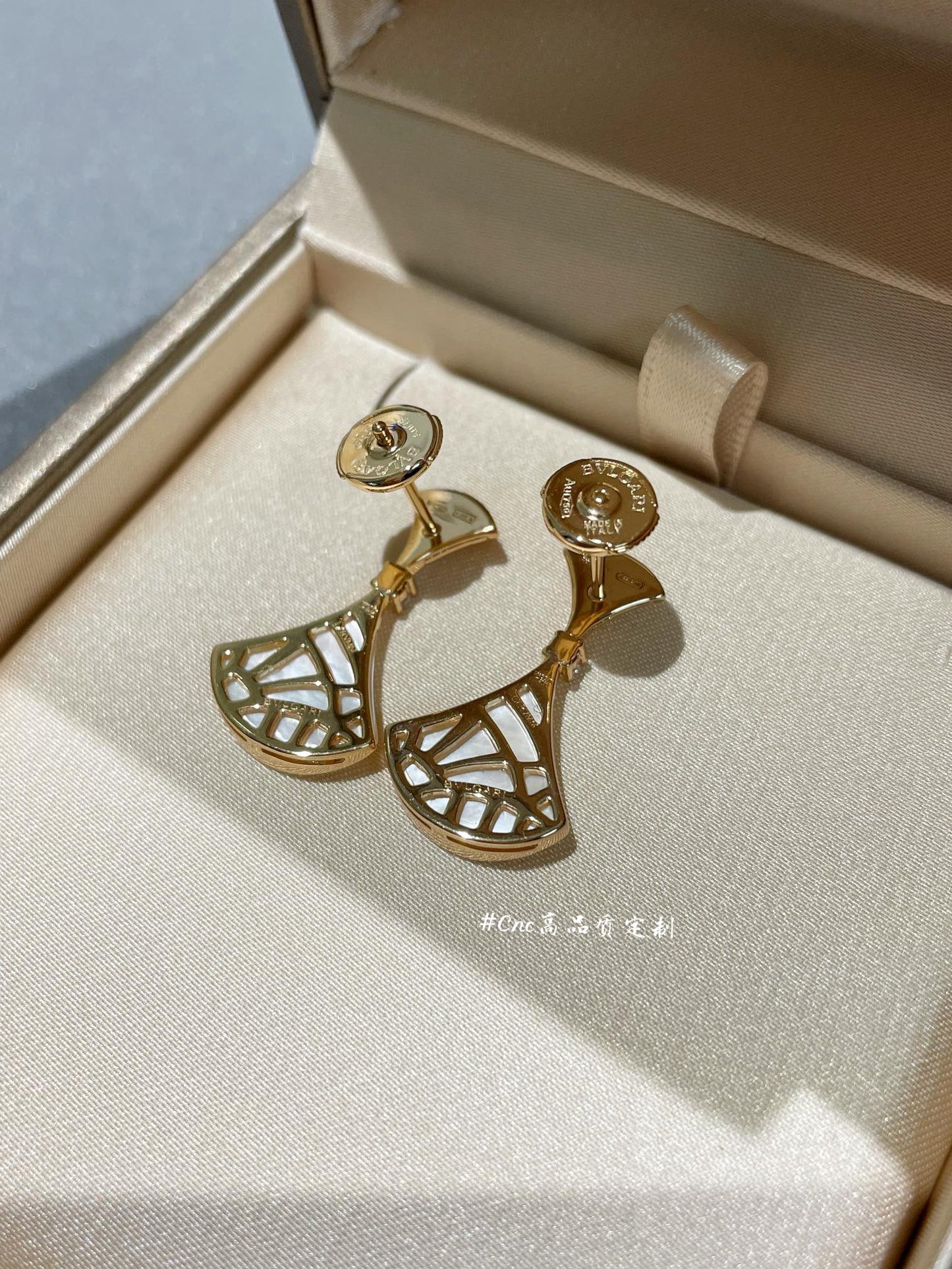 [：Polaidi]DREAM MOP 1 DIAMOND EARRINGS