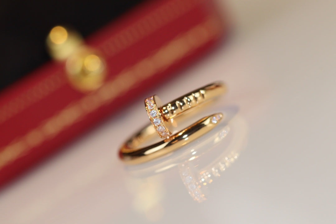 [：Polaidi Jewelry]JUSTE リング 2.65MM ゴールド ダイヤモンド