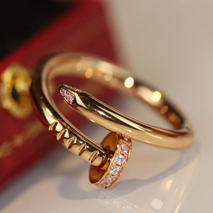 [：Polaidi Jewelry]JUSTE リング 2.65MM ゴールド ダイヤモンド