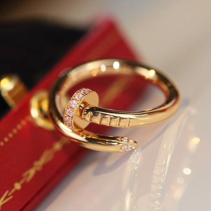 [：Polaidi Jewelry]JUSTE リング 2.65MM ゴールド ダイヤモンド