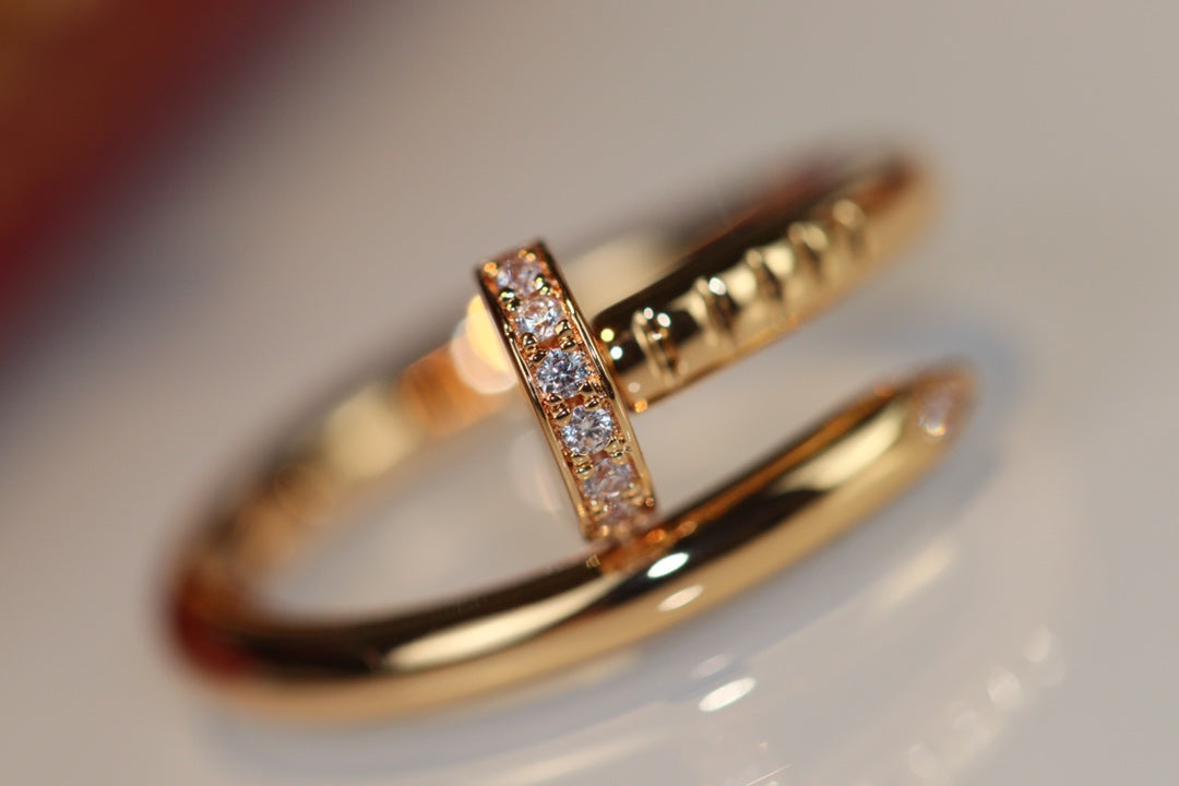[：Polaidi Jewelry]JUSTE リング 2.65MM ゴールド ダイヤモンド