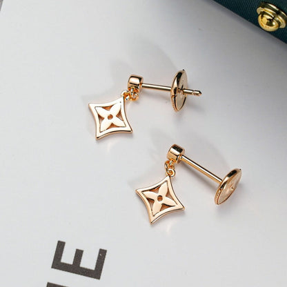 [：Polaidi Jewelry]STAR EARRINGS GOLD