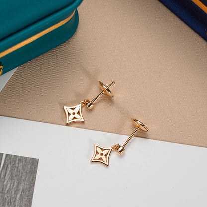[：Polaidi Jewelry]STAR EARRINGS GOLD