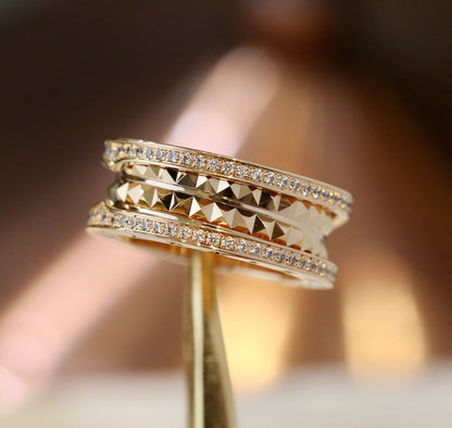 [：Polaidi]ZERO 1 GOLD DIAMOND RING