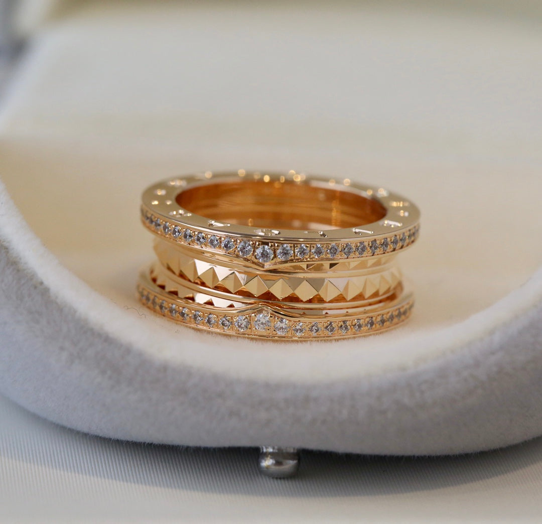 [：Polaidi]ZERO 1 GOLD DIAMOND RING