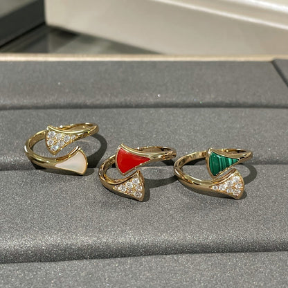 [：Polaidi]DREAM RING PINK GOLD DIAMOND