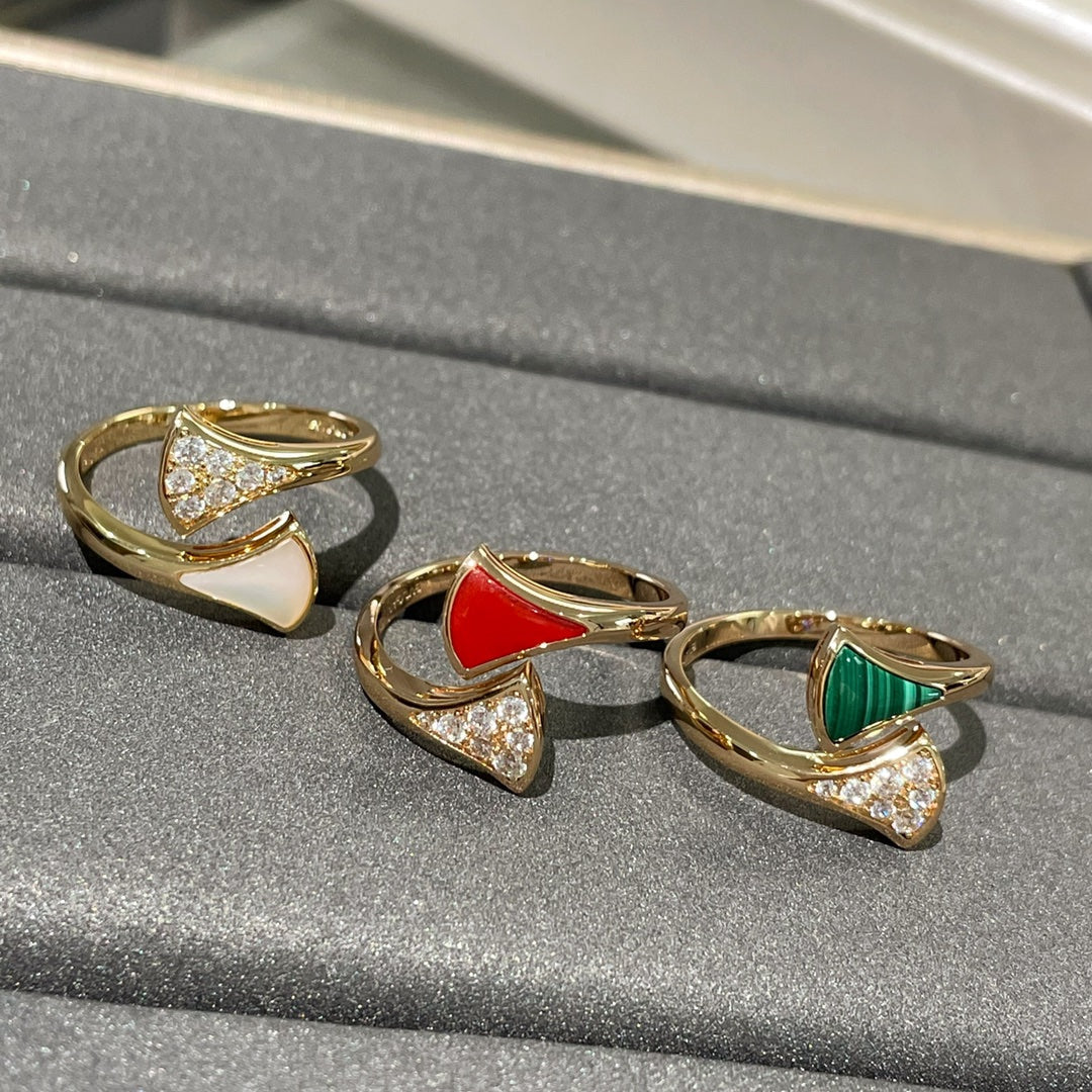 [：Polaidi]DREAM RING PINK GOLD DIAMOND