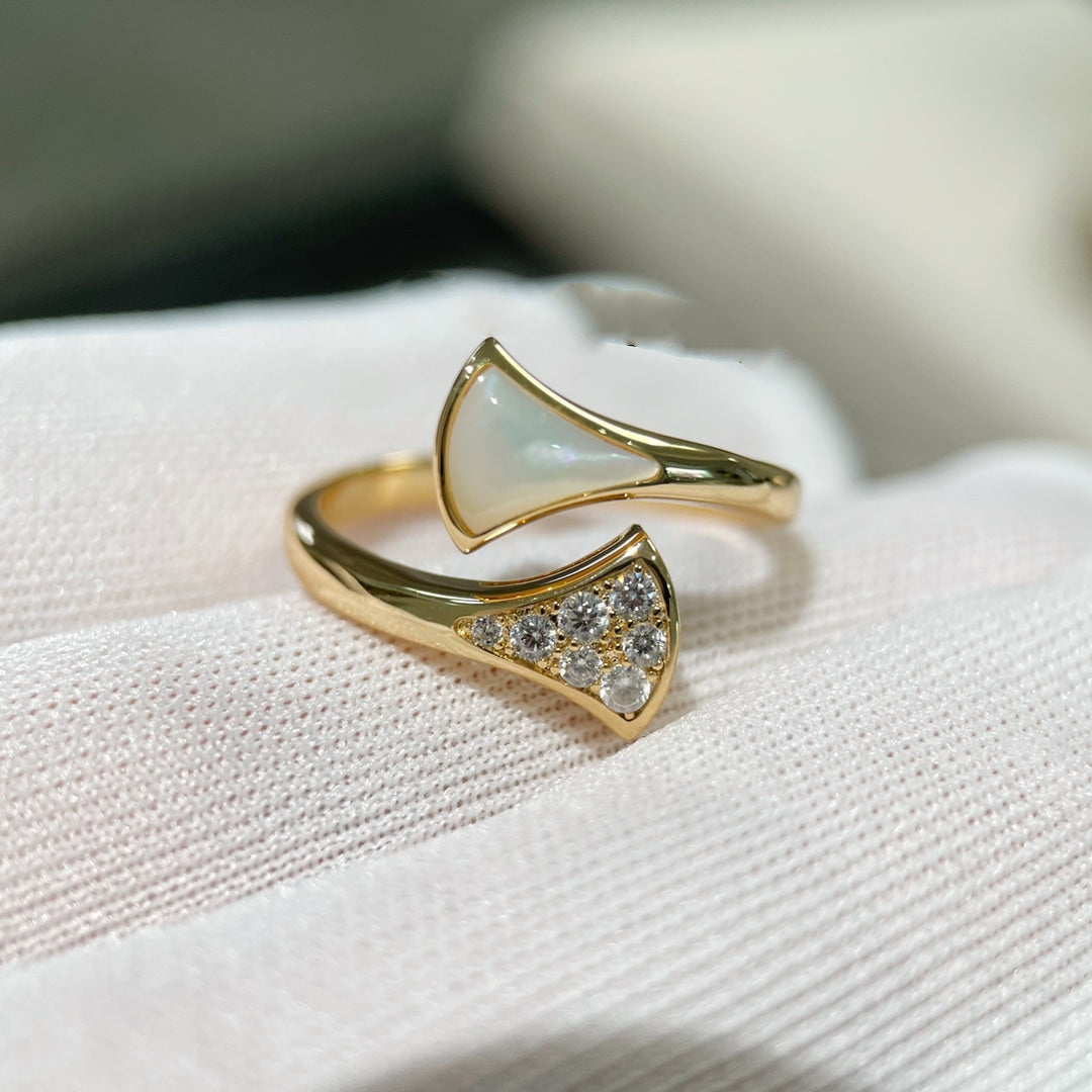 [：Polaidi]DREAM RING PINK GOLD DIAMOND