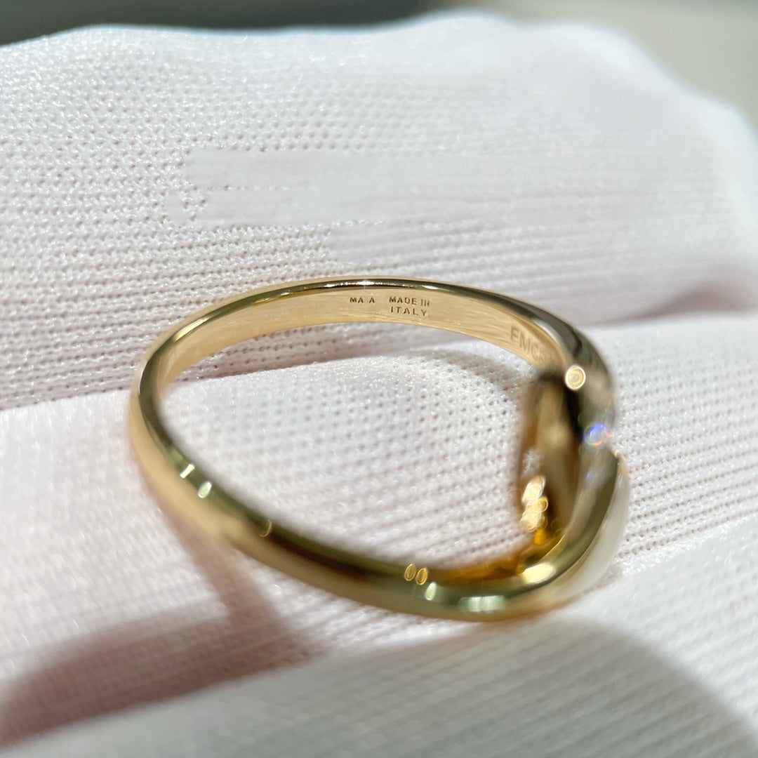 [：Polaidi]DREAM RING PINK GOLD DIAMOND