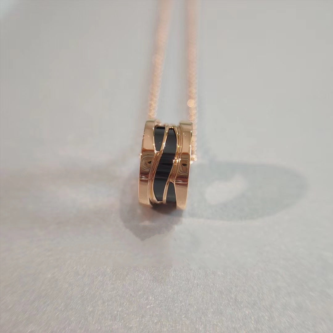 [：Polaidi]ZERO 1 NECKLACE PINK GOLD