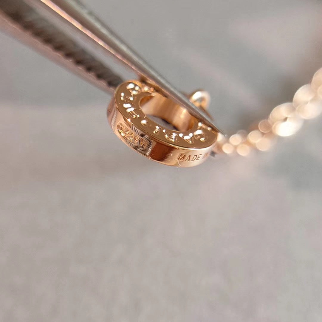 [：Polaidi]ZERO 1 NECKLACE PINK GOLD