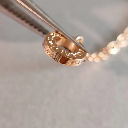 [：Polaidi]ZERO 1 NECKLACE PINK GOLD