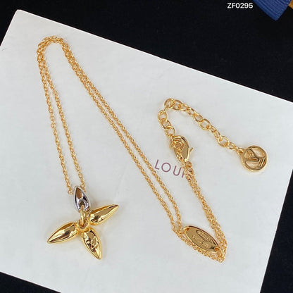 [Polaidi Jewelry]LOUISETTE PEDANT GOLD NECKLACE