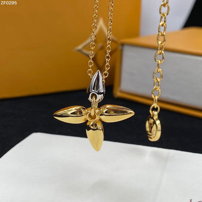 [Polaidi Jewelry]LOUISETTE PEDANT GOLD NECKLACE