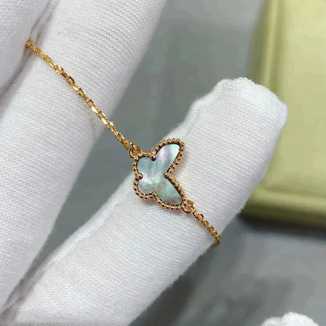 [：Polaidi Jewelry]BUTTERFLY DARK MOP BUTTERFLY BRACELET
