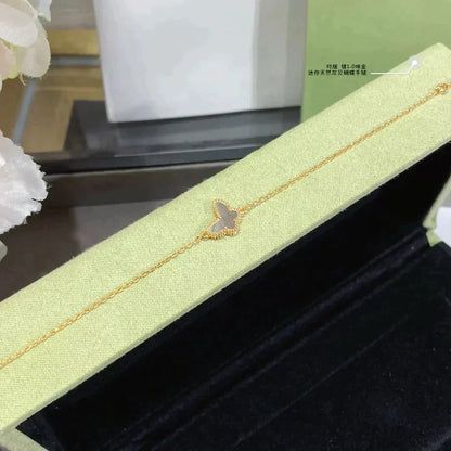 [：Polaidi Jewelry]BUTTERFLY DARK MOP BUTTERFLY BRACELET