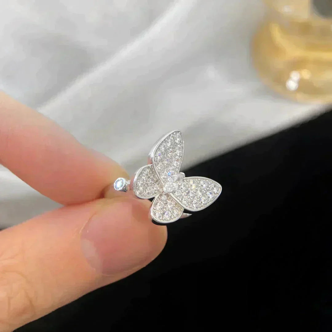 [：Polaidi Jewelry]BUTTERFLY DIAMOND RING