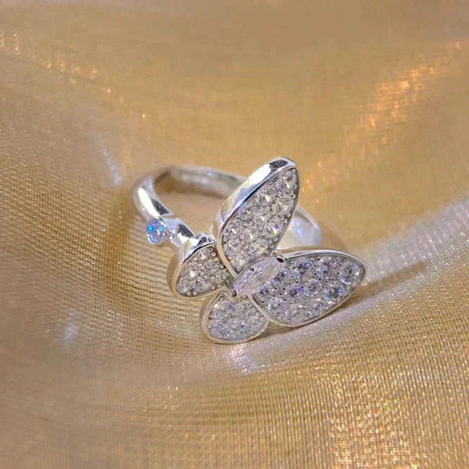 [：Polaidi Jewelry]BUTTERFLY DIAMOND RING