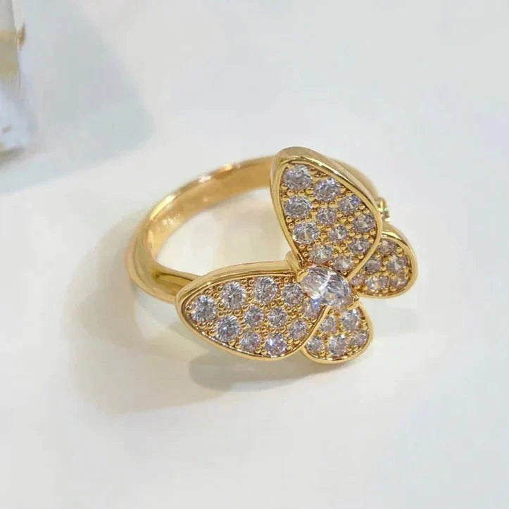 [：Polaidi Jewelry]BUTTERFLY DIAMOND RING