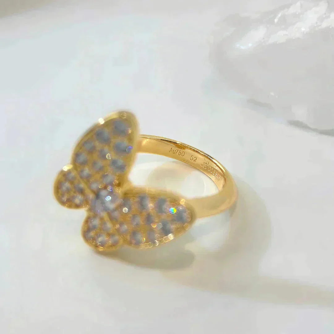[：Polaidi Jewelry]BUTTERFLY DIAMOND RING