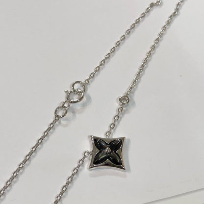 [Polaidi Jewelry]STAR BLACK MOP NECKLACE