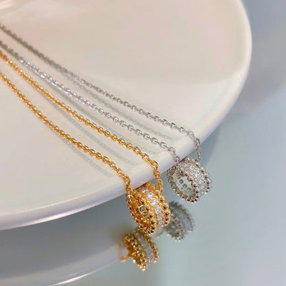 [：Polaidi Jewelry]ペルレ ダイヤモンドネックレス